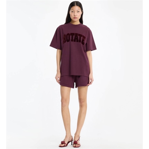 Rotate Classic Sweat Shorts, Winetasting